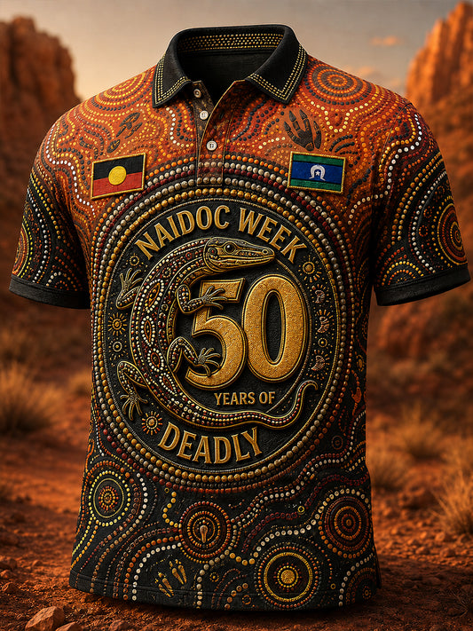 Men's Australia Naidoc Week Short Sleeves T-Shirt