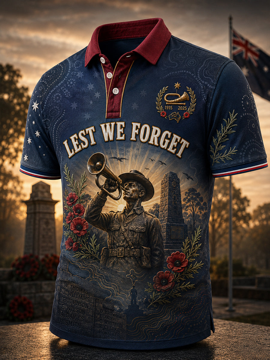 Men's Australian Veterans' Memorial Short Sleeve Shirt