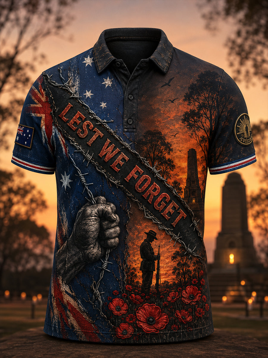 Men's Australian Veterans' Memorial Short Sleeve Shirt