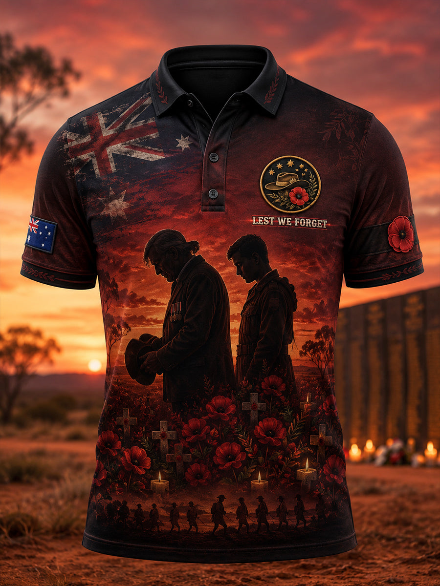 Men's Australian Veterans' Memorial Short Sleeve Shirt