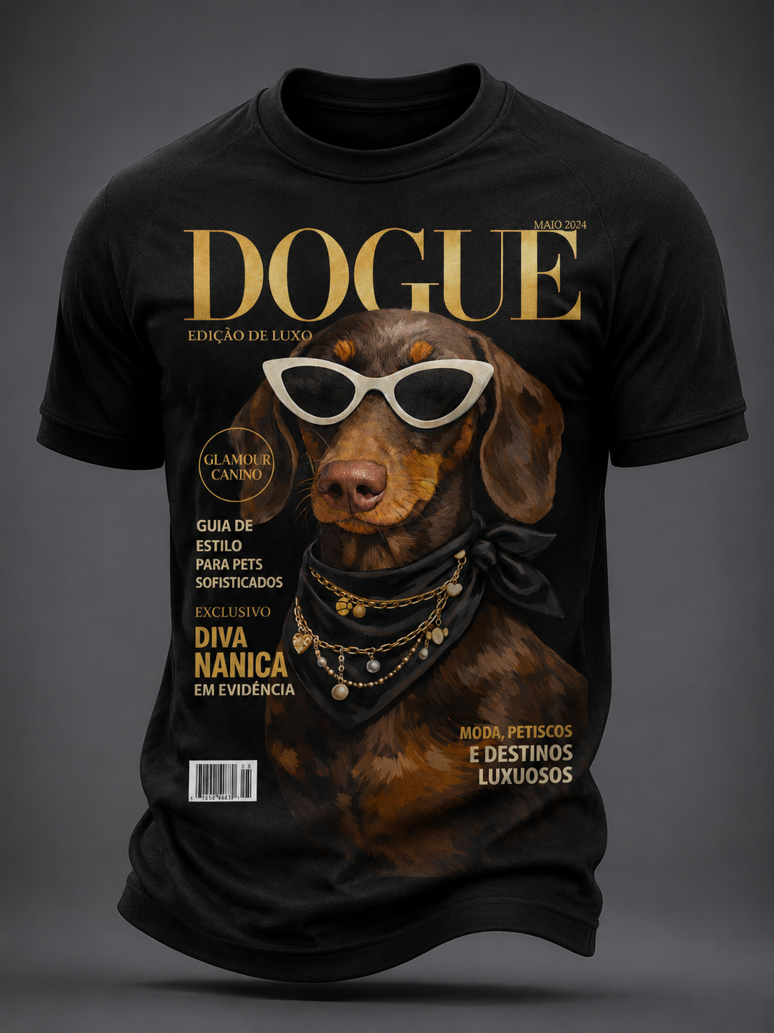 Men's Dachshund Short Sleeve T-shirt