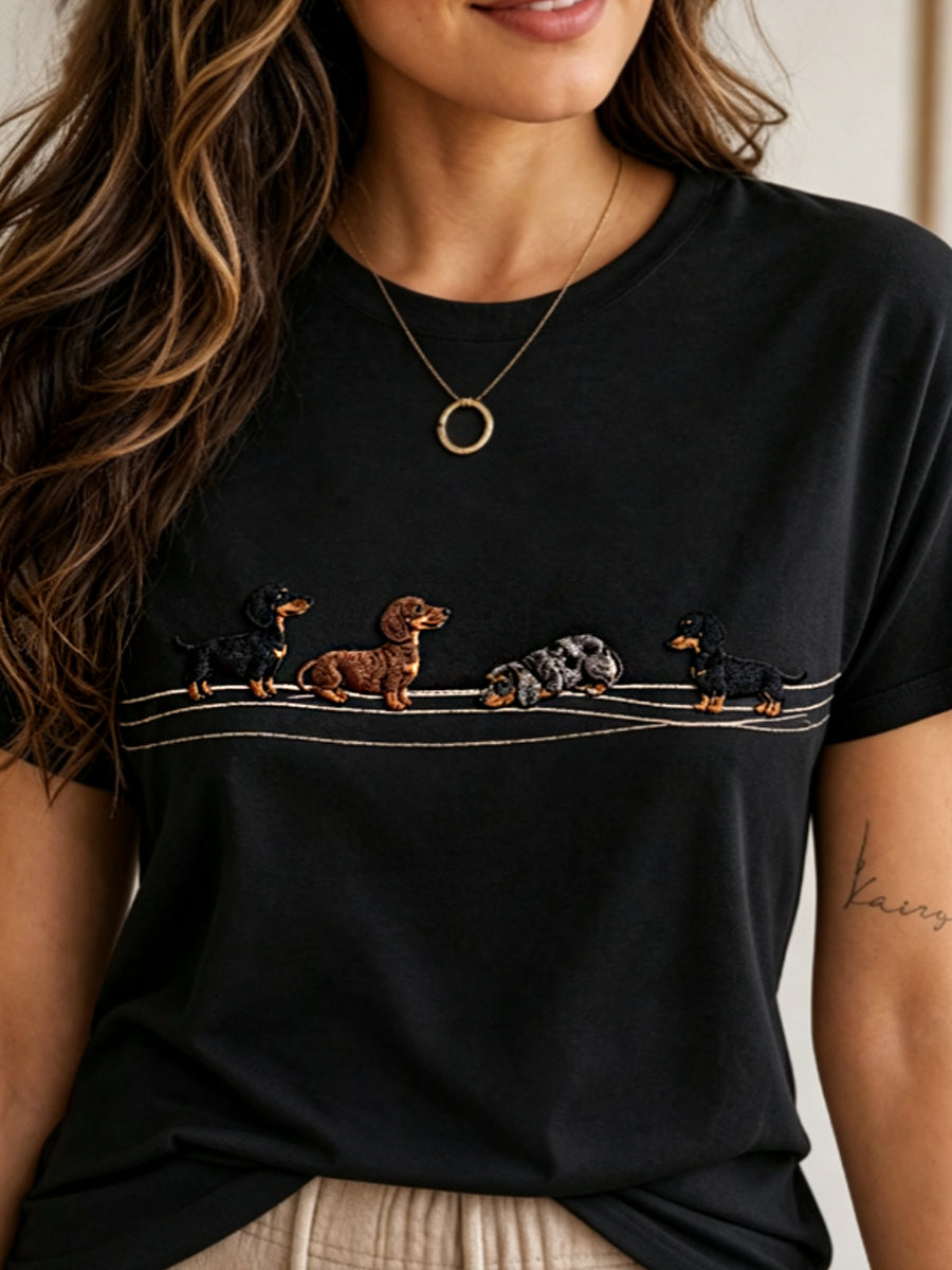 Women's short-sleeved T-shirt