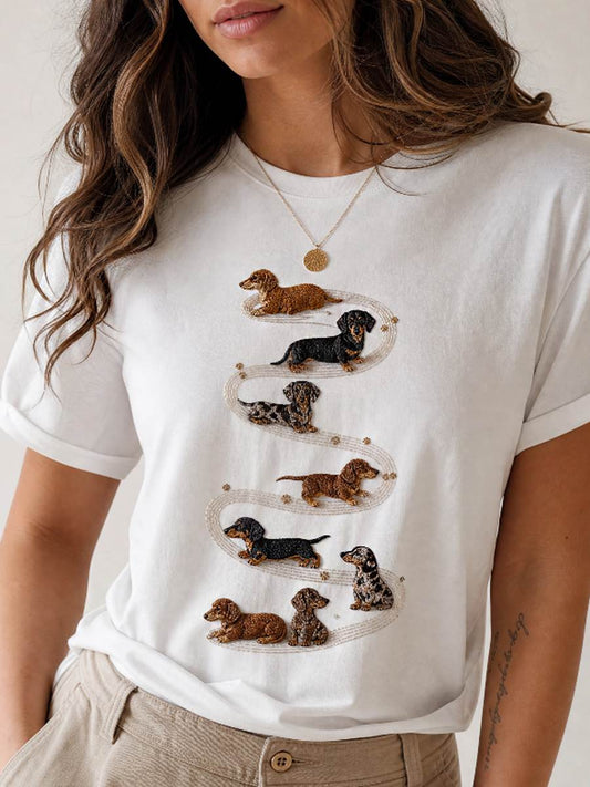 Women's short-sleeved T-shirt