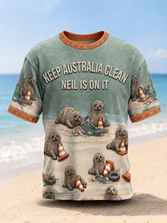 Men's short sleeves t-shirt