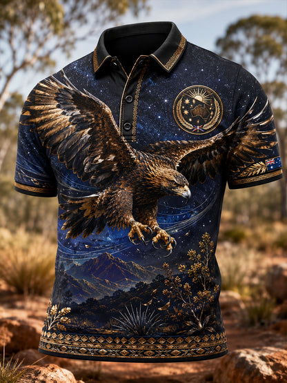 Men's Australian Animals Short Sleeve Shirt