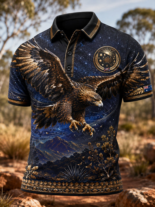 Men's Australian Animals Short Sleeve Shirt