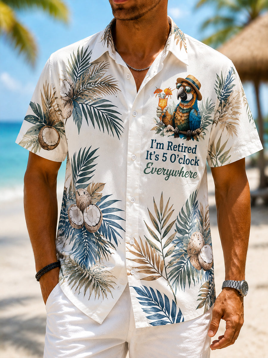 Men's Casual Vacation Shirt