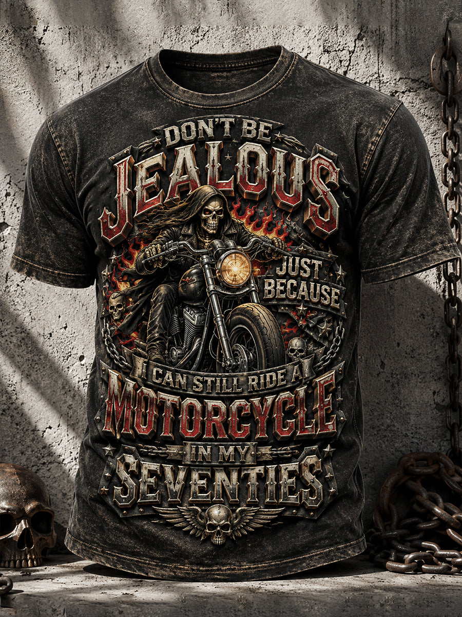 Men's Motorcycle Lover Graphic T-Shirt