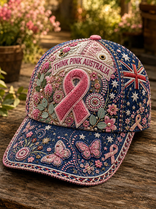 Unisex Australia Breast Cancer Awareness Hat