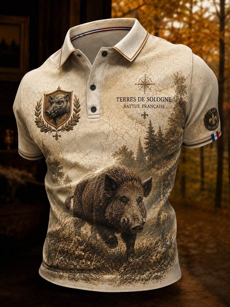 Men's French Hunting Season Short Sleeve T-Shirt