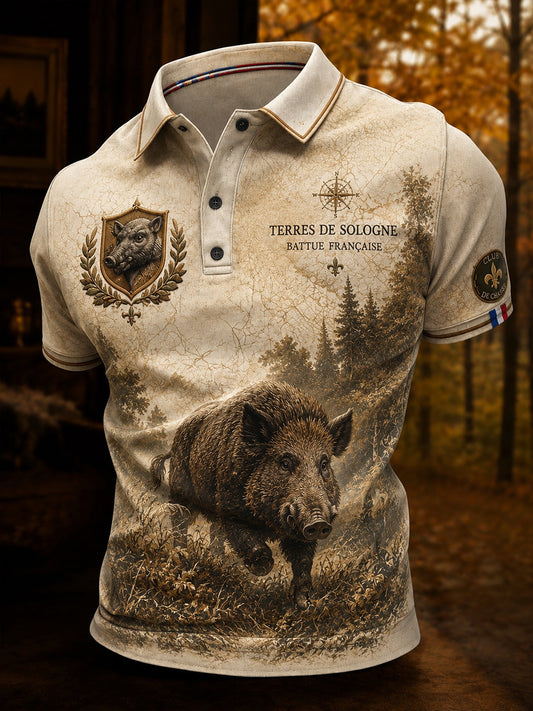 Men's French Hunting Season Short Sleeve T-Shirt