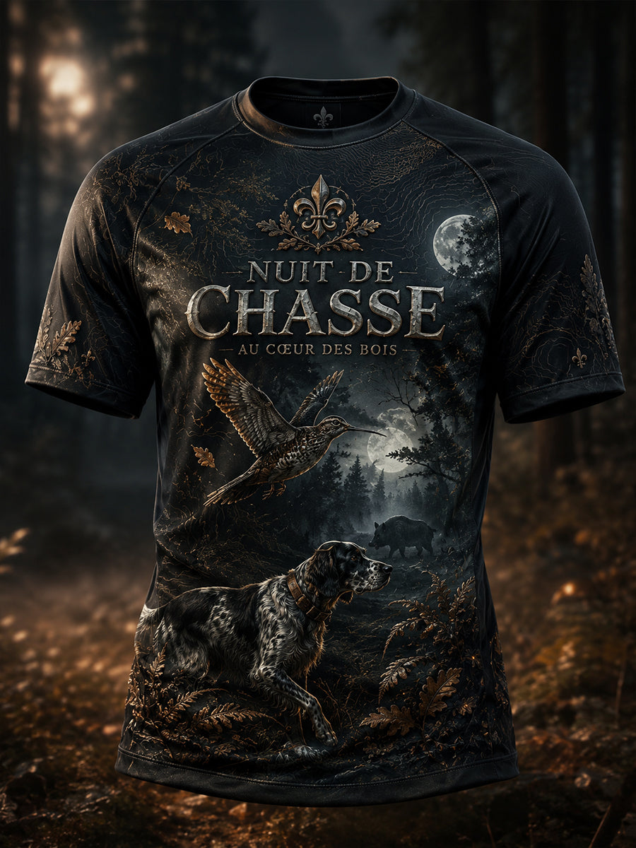 Men's French Hunting SeasonShort Sleeves T-Shirt