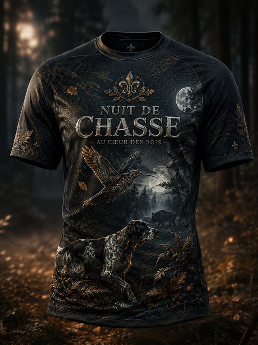 Men's French Hunting SeasonShort Sleeves T-Shirt