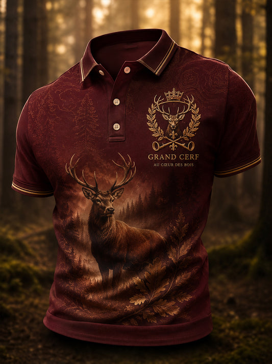 Men's French Hunting Season Short Sleeve Shirt
