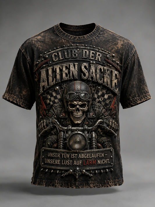 Men's Fun Slogan Print Casual T-Shirt