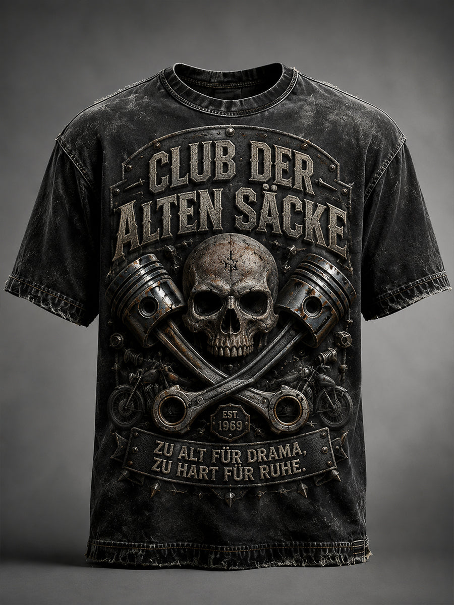 Men's Fun Slogan Print Casual T-Shirt