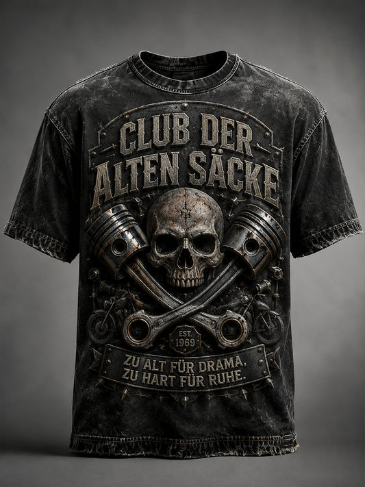 Men's Fun Slogan Print Casual T-Shirt