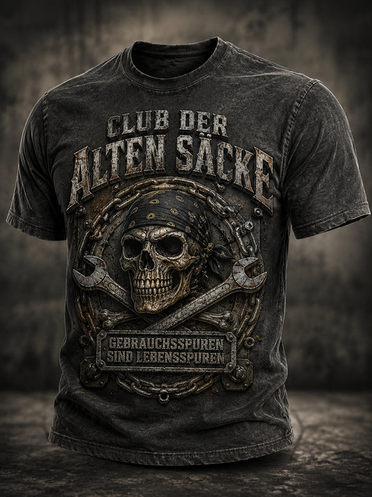 Men's Fun Slogan Print Casual T-Shirt