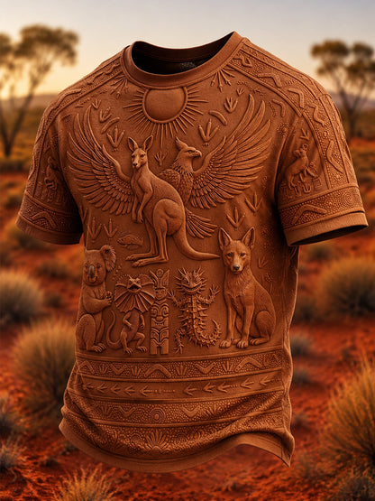 Men's Australian Animals Short-Sleeve T-Shirt