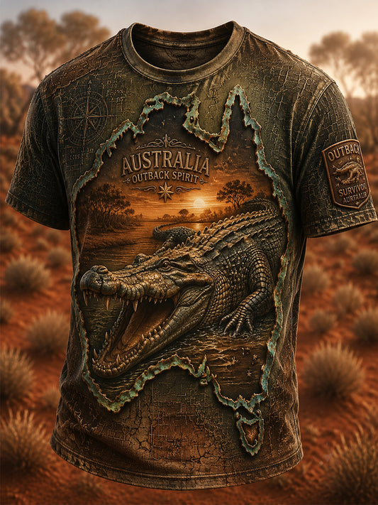 Men's Australian Animals Short-Sleeve T-Shirt