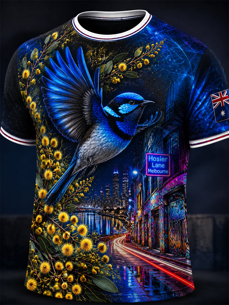 Men's Australian Animals Short-Sleeve T-Shirt