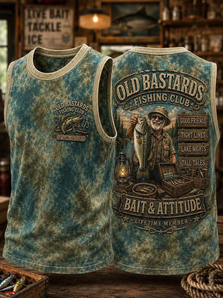 Men's Old Bastards Fishing Club Vests