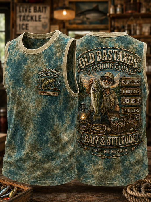Men's Old Bastards Fishing Club Vests