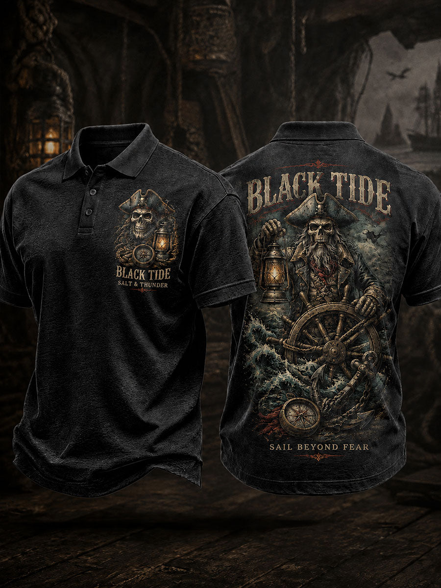 Men's "Black Tide" Tops