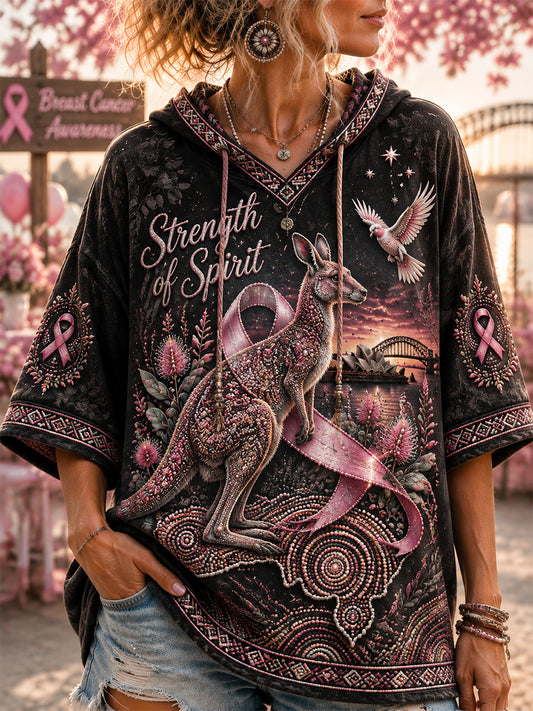 Women's Australian Breast Cancer Awareness Hoodie