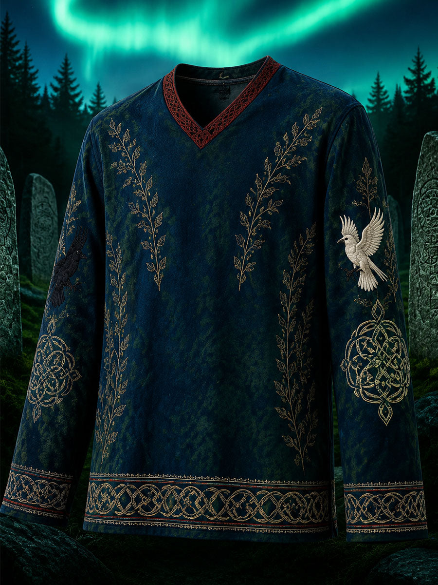 Men's Waffle Long Sleeve T-Shirt
