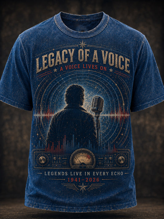 Men's  Legacy Of A Voice Peter Cullen Short Sleeves T-Shirt