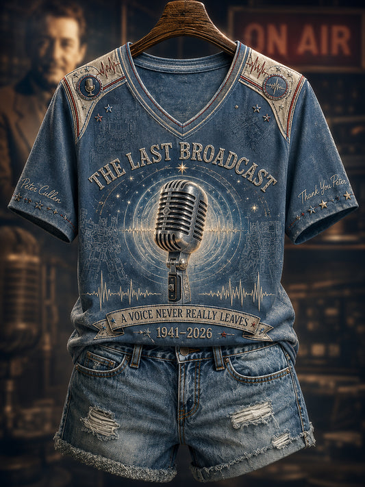 Women's Legacy Of A Voice Peter Cullen Short-Sleeved T-Shirt