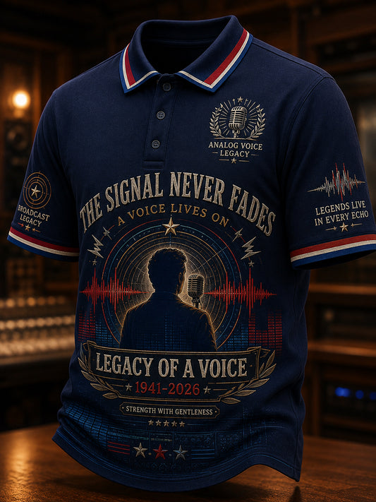 Men's  Legacy Of A Voice Peter Cullen Short Sleeves T-Shirt