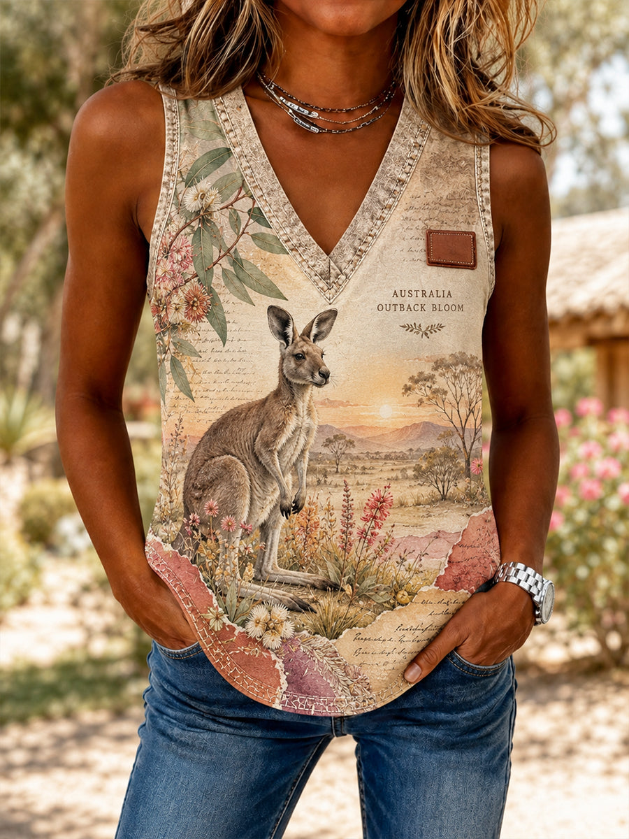 Women's Australian Animals  Vest