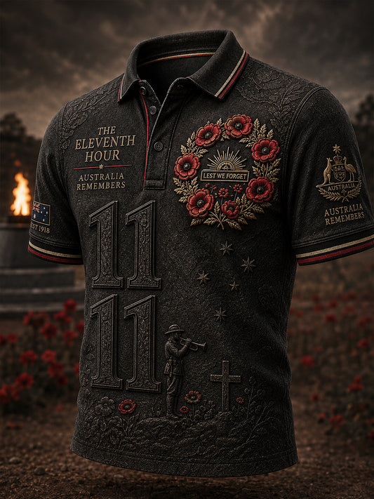 Men's Australia Remembrance Day  Short-Sleeved T-Shirt