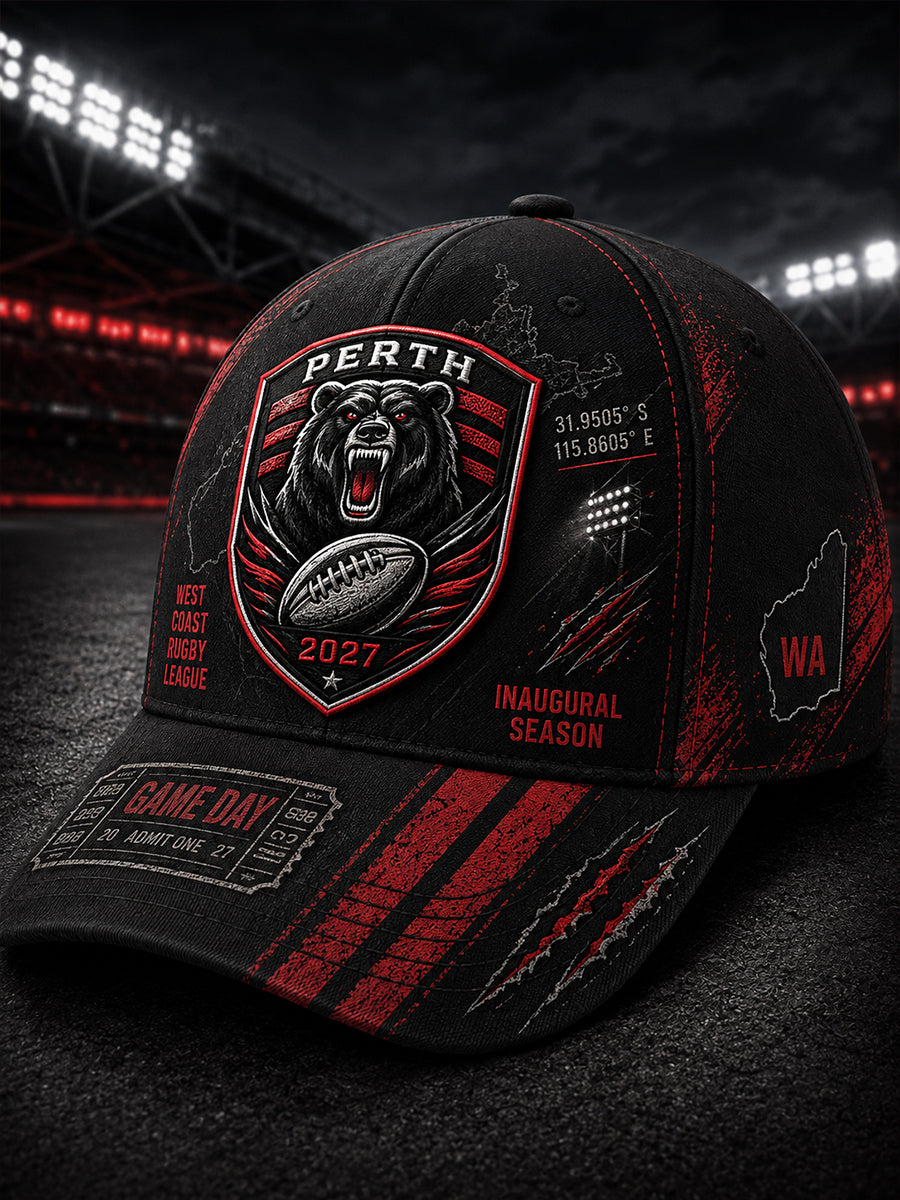Unisex Perth Bears Rugby Fan  Hat