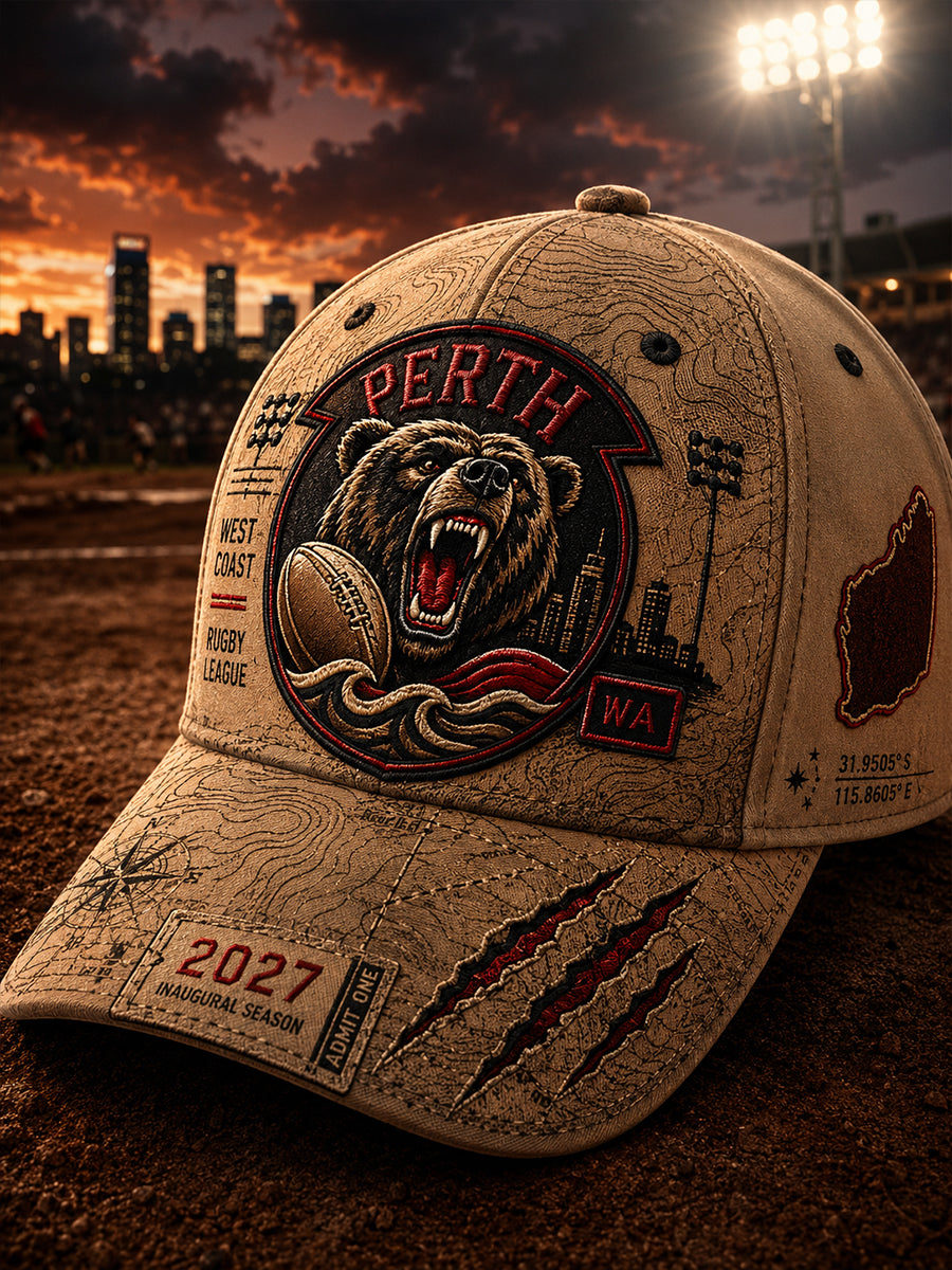 Unisex Perth Bears Rugby Fan   Hat