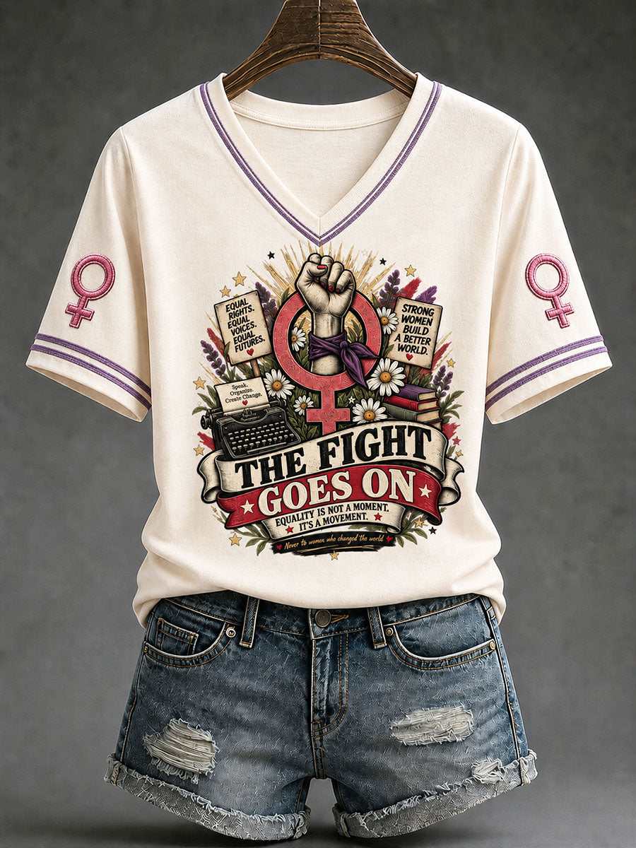 Women's Feminist Art Commemorative T-shirt