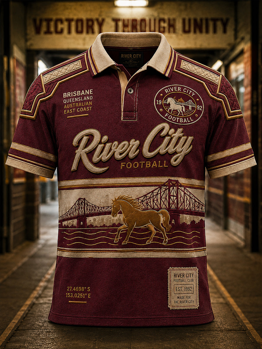 Men's Australian Rugby Denver Broncos Fans Lovers Short Sleeve Shirt