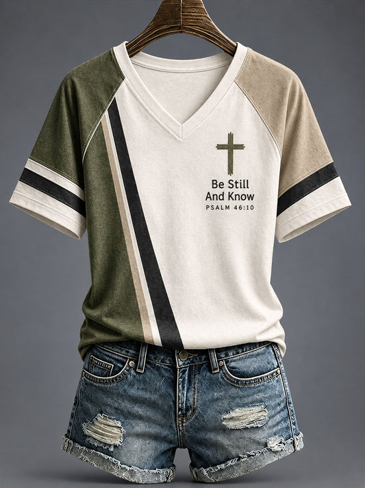 Women's Be Still And Know T-shirt
