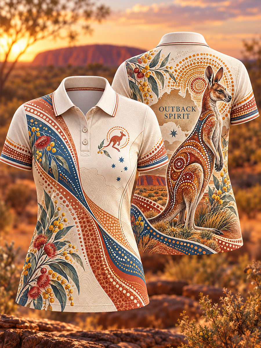 Women's Australian Animals Polo T-Shirt