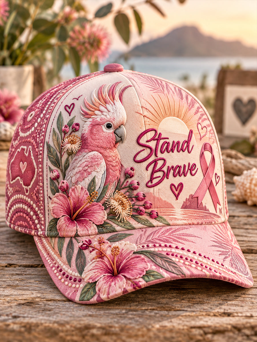 Unisex Breast Cancer Awareness Culture In Australia  Hat