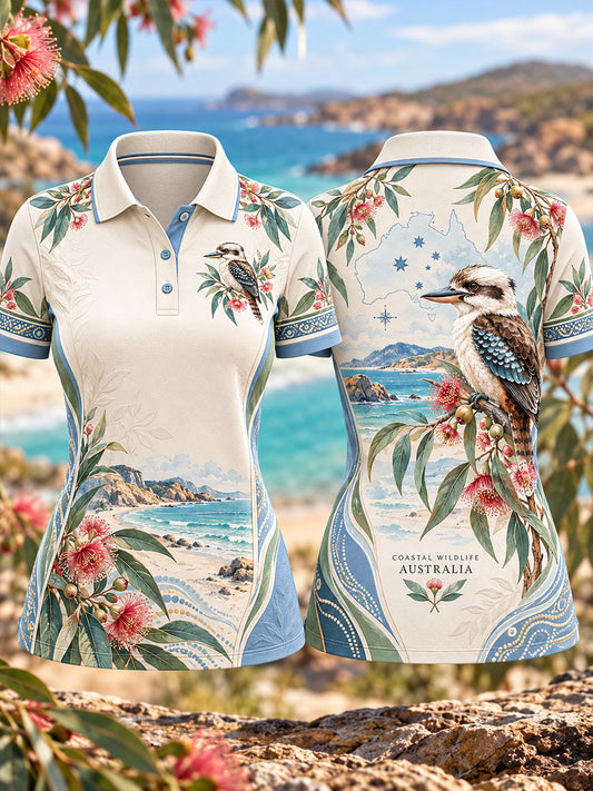 Women's Animals Polo T-Shirt