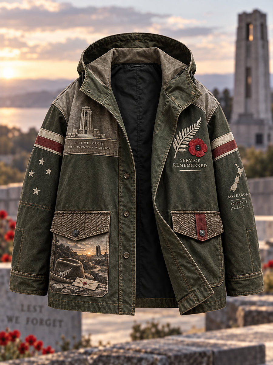 Men's New Zealand Veteran Remembrance Day Jacket