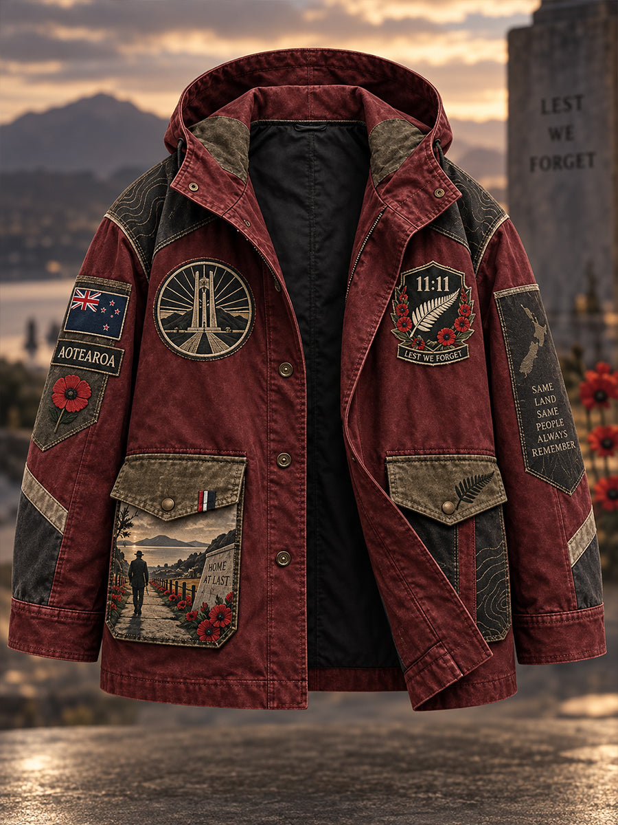 Men's New Zealand Veteran Remembrance Day Jacket
