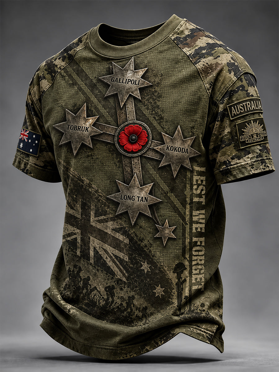 Men's Remembrance Day In Australia T-Shirt