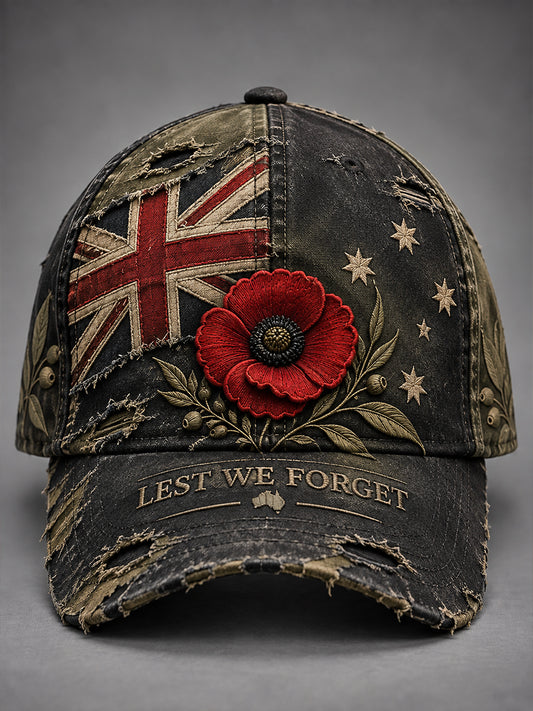Unisex Australian Veterans Remembrance Day Hat
