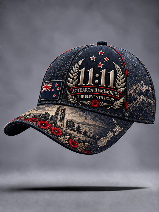 Unisex New Zealand Veterans Remembrance Day Hat