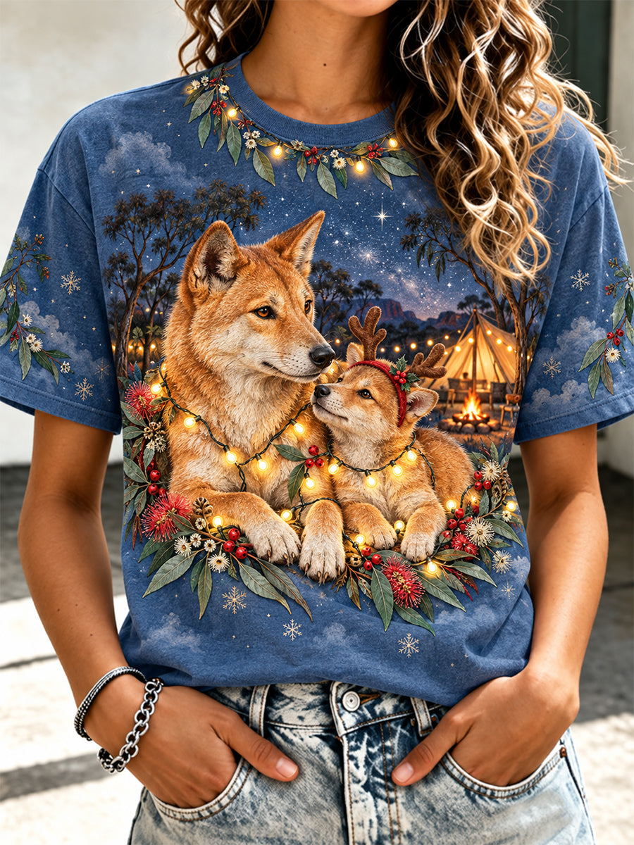 Women's Australian Christmas Short-Sleeve T-Shirt