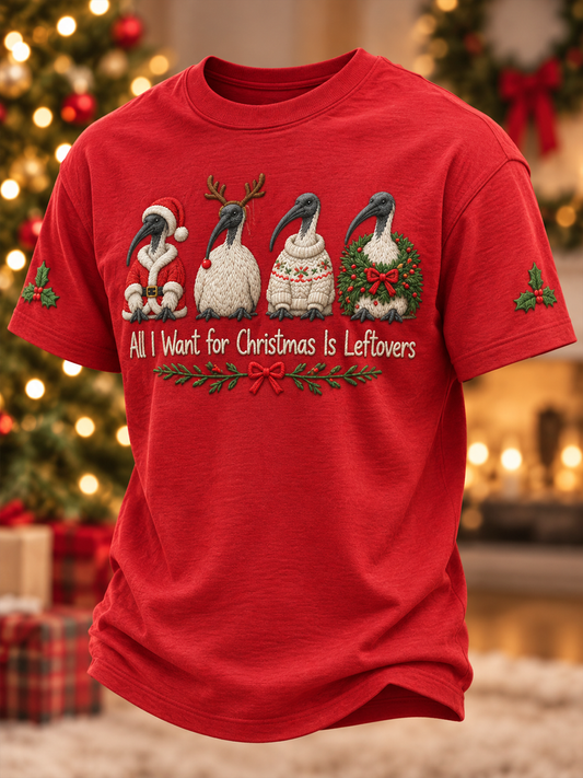 Men's Christmas in Australia Printed short sleeves t-shirt